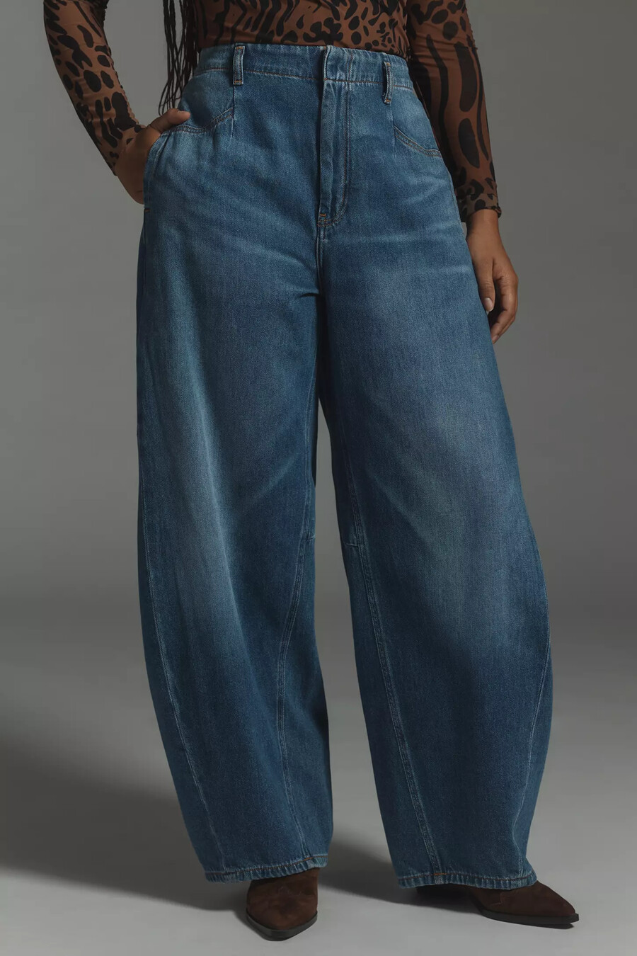 pilcro avsmalnande jeans med lång längd