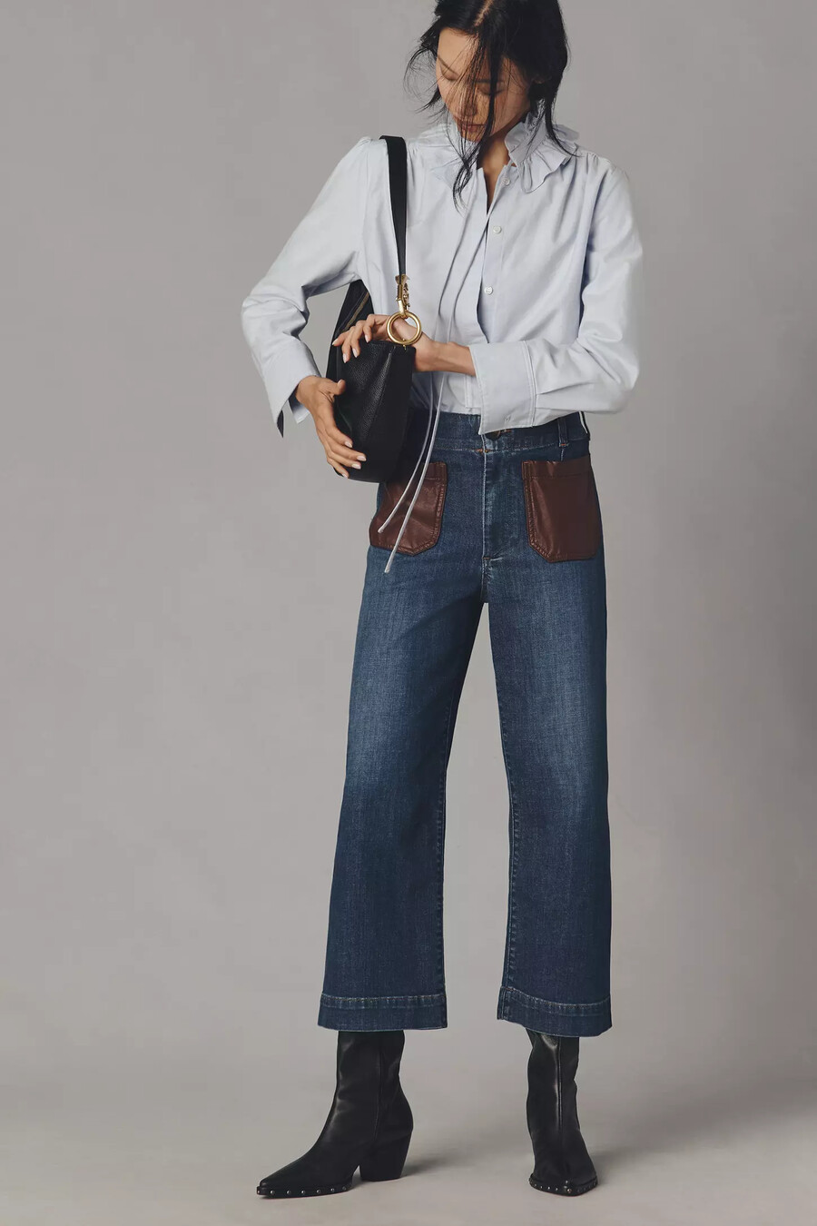 colette crop high-made jeans från maeve