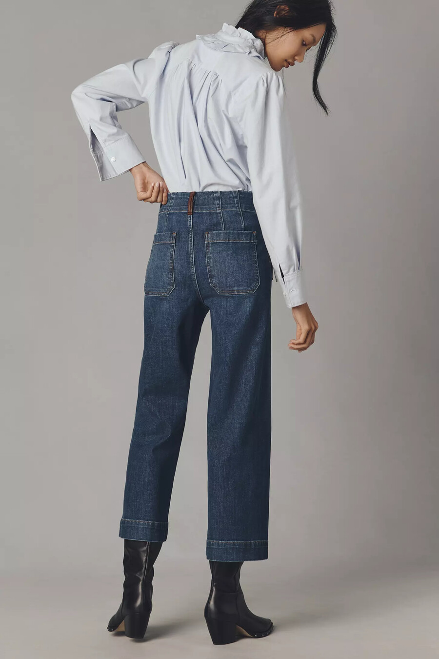colette crop high-made jeans från maeve