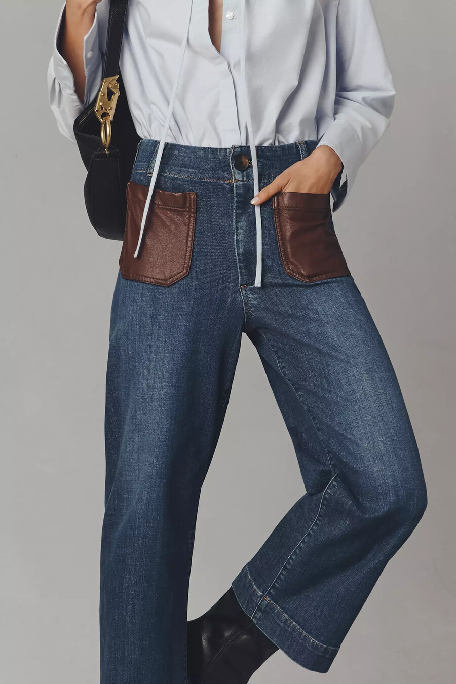 colette crop high-made jeans från maeve