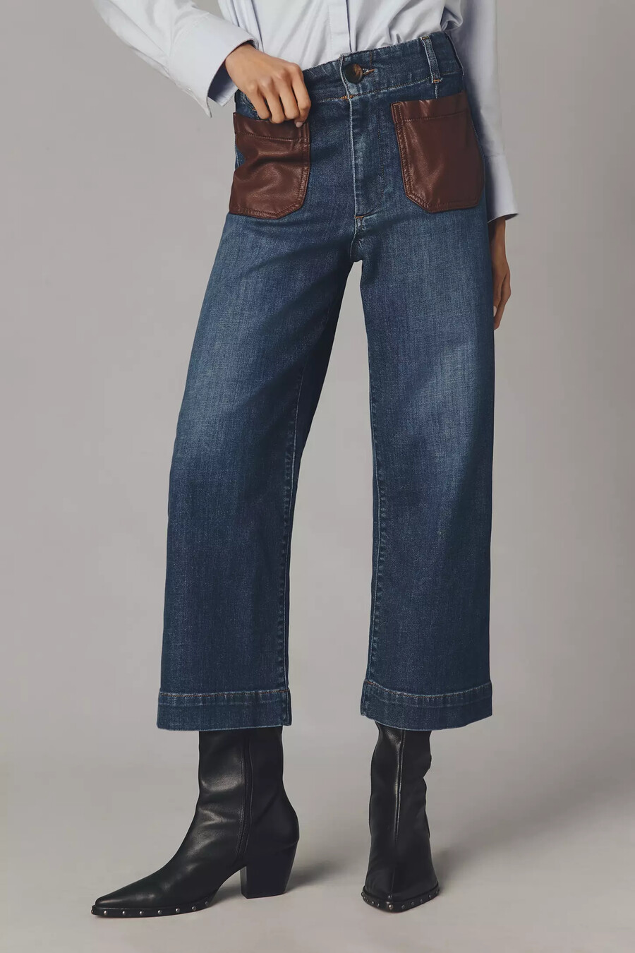 colette crop high-made jeans från maeve