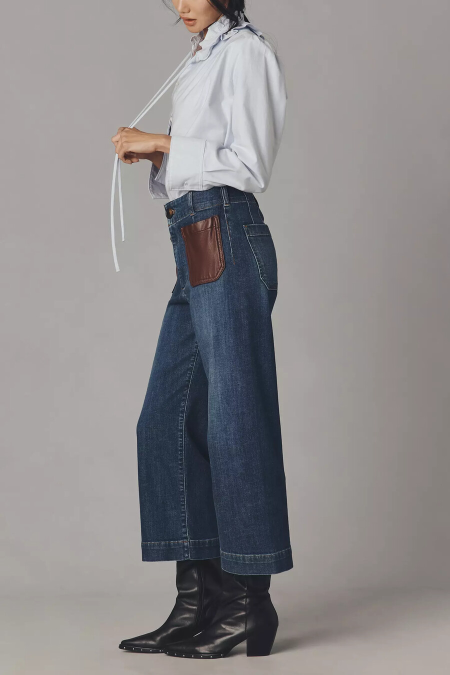colette crop high-made jeans från maeve