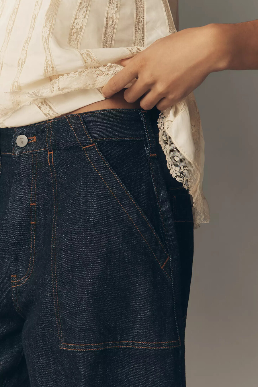 kayden carpenter barrel jeans från pilcro