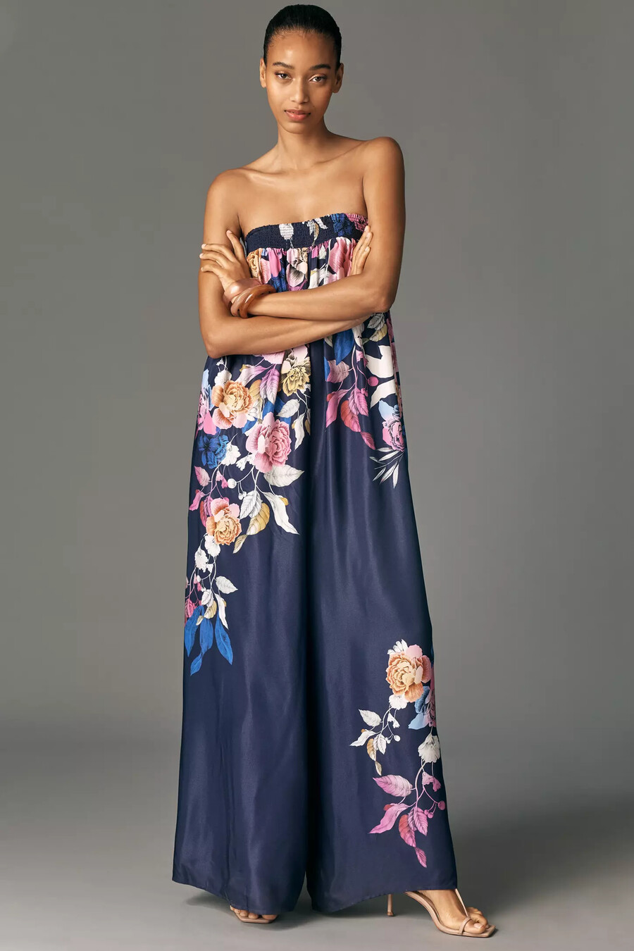 maeve mönstrad fluid vida ben jumpsuit