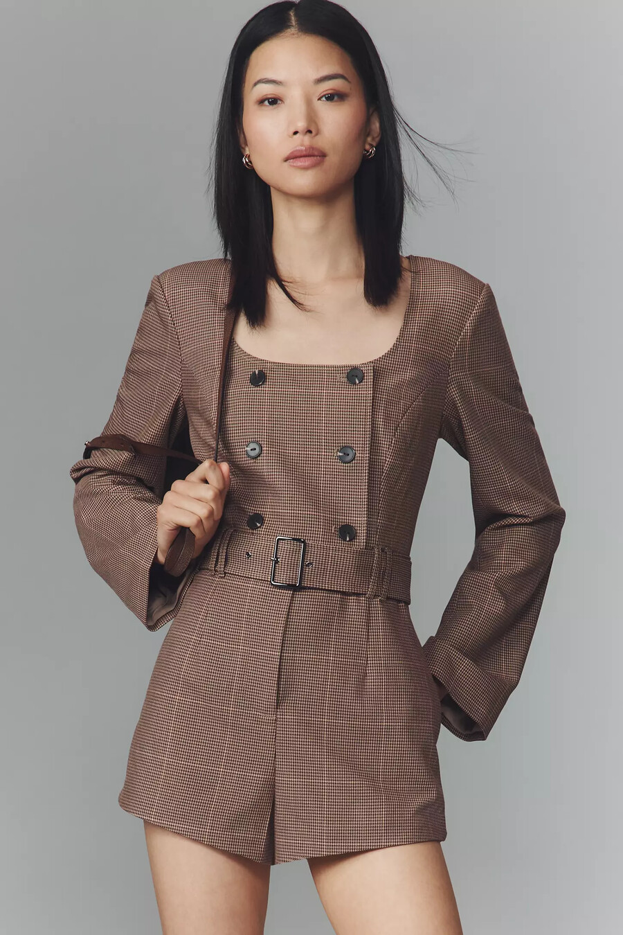 by anthropologie långärmad kavaj