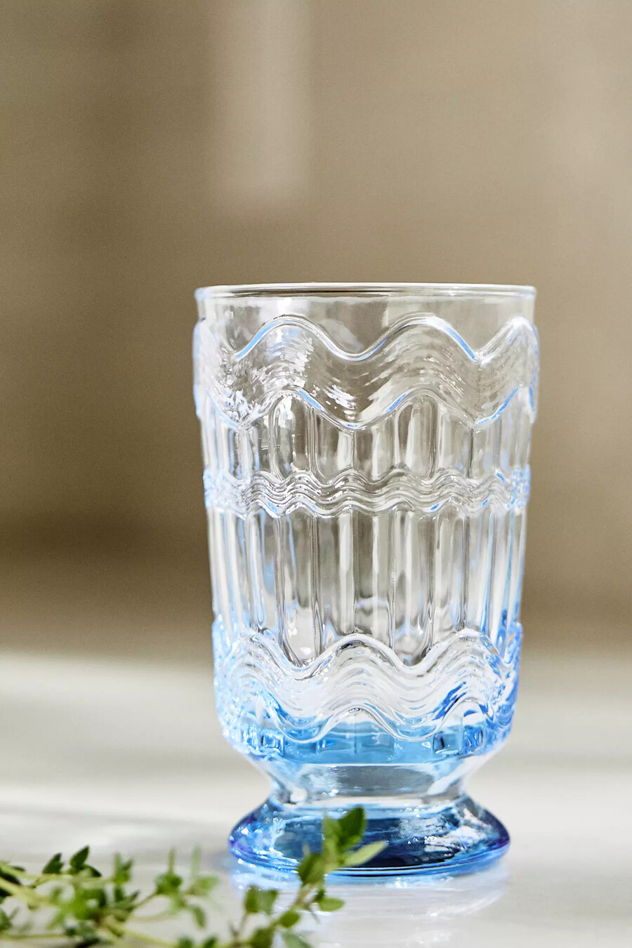 polly texturerat tumblerglas