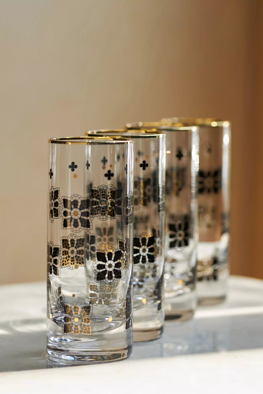 bistro tile highballglas set om 4