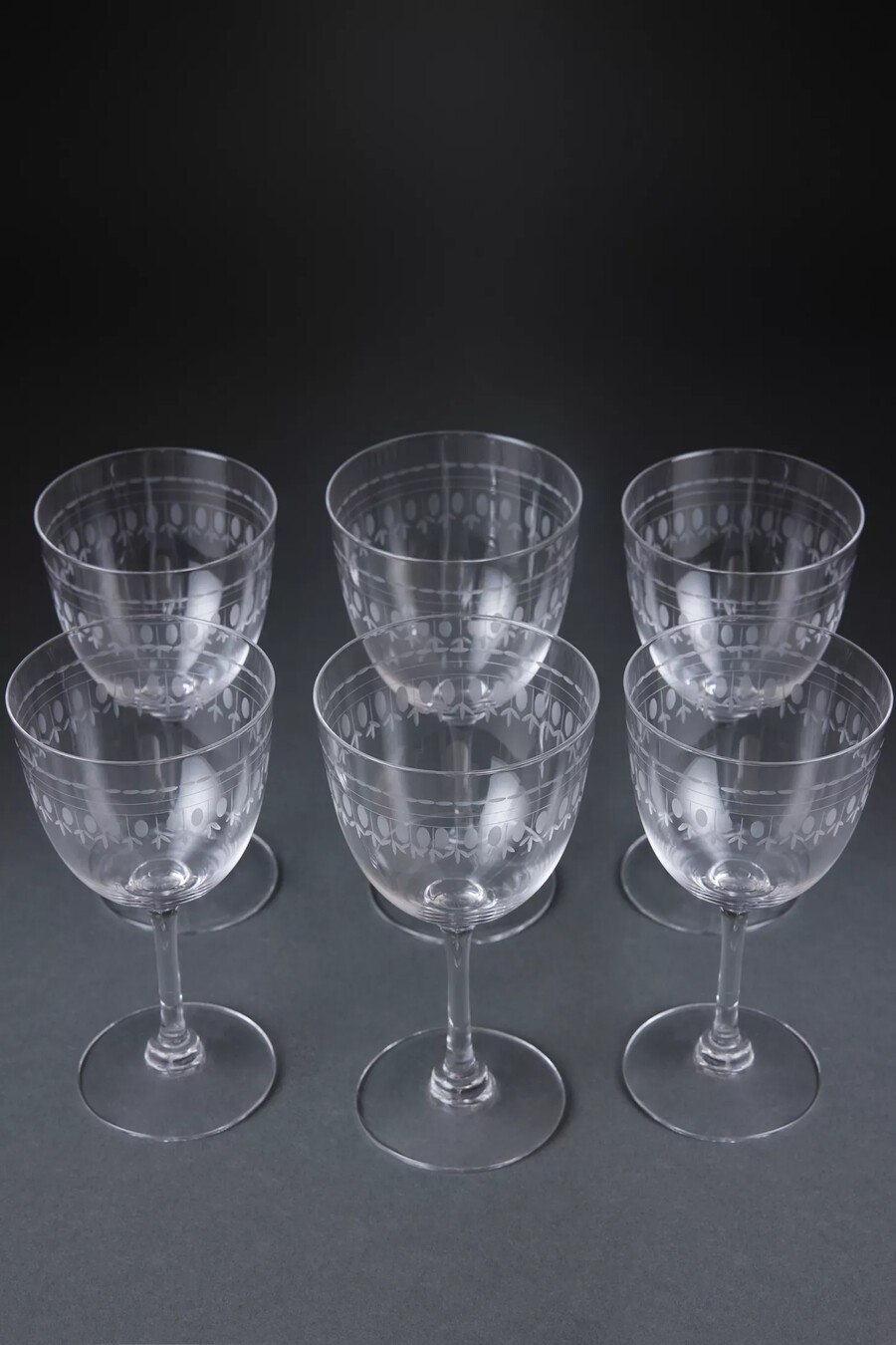 the vintage list vinglas set om 6