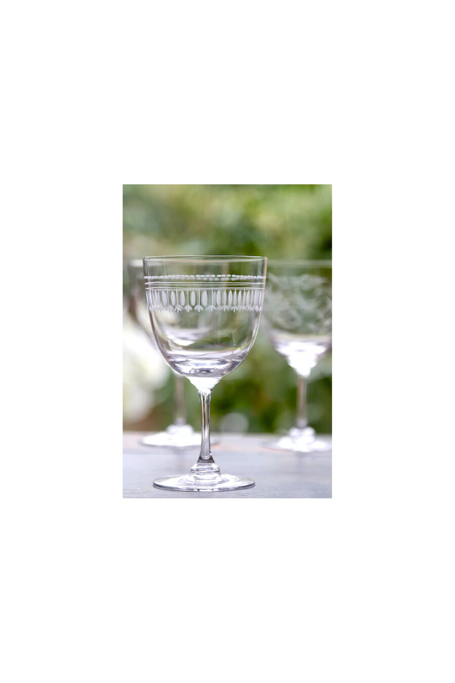 the vintage list vinglas set om 6