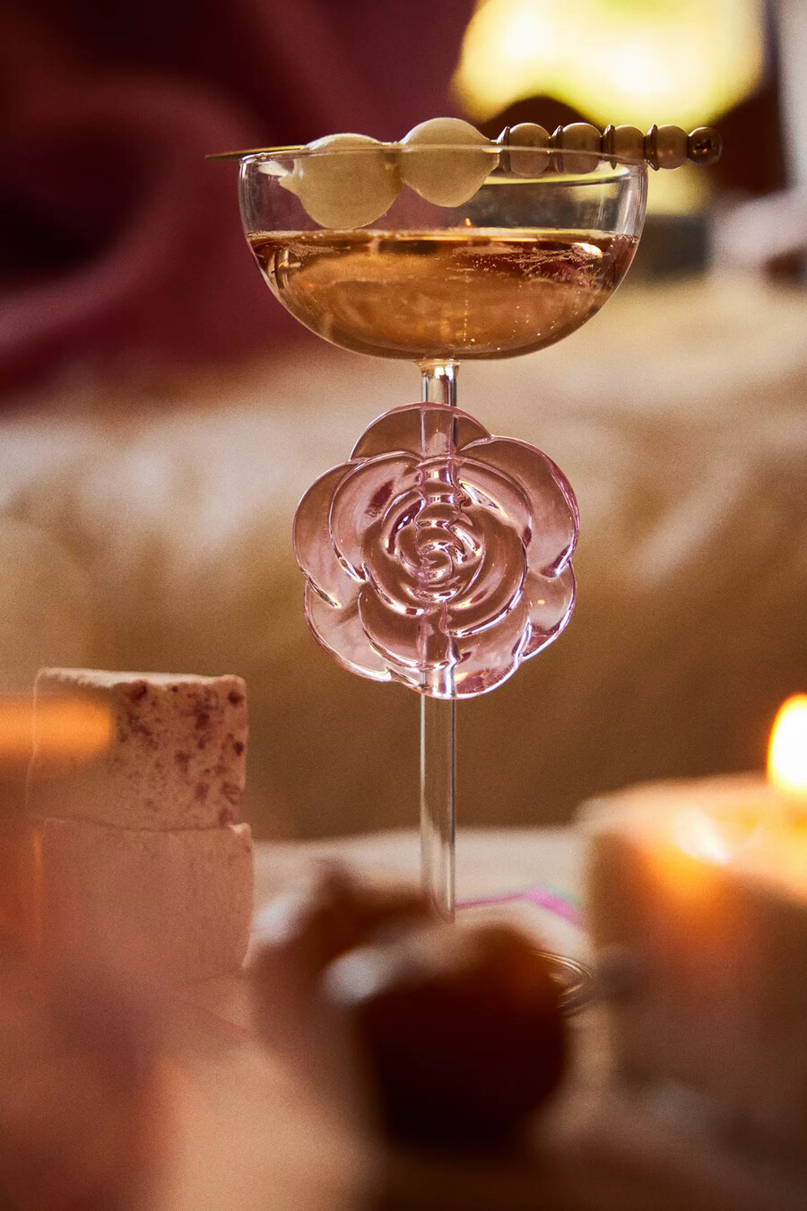 lepelclub rosette coupe glass