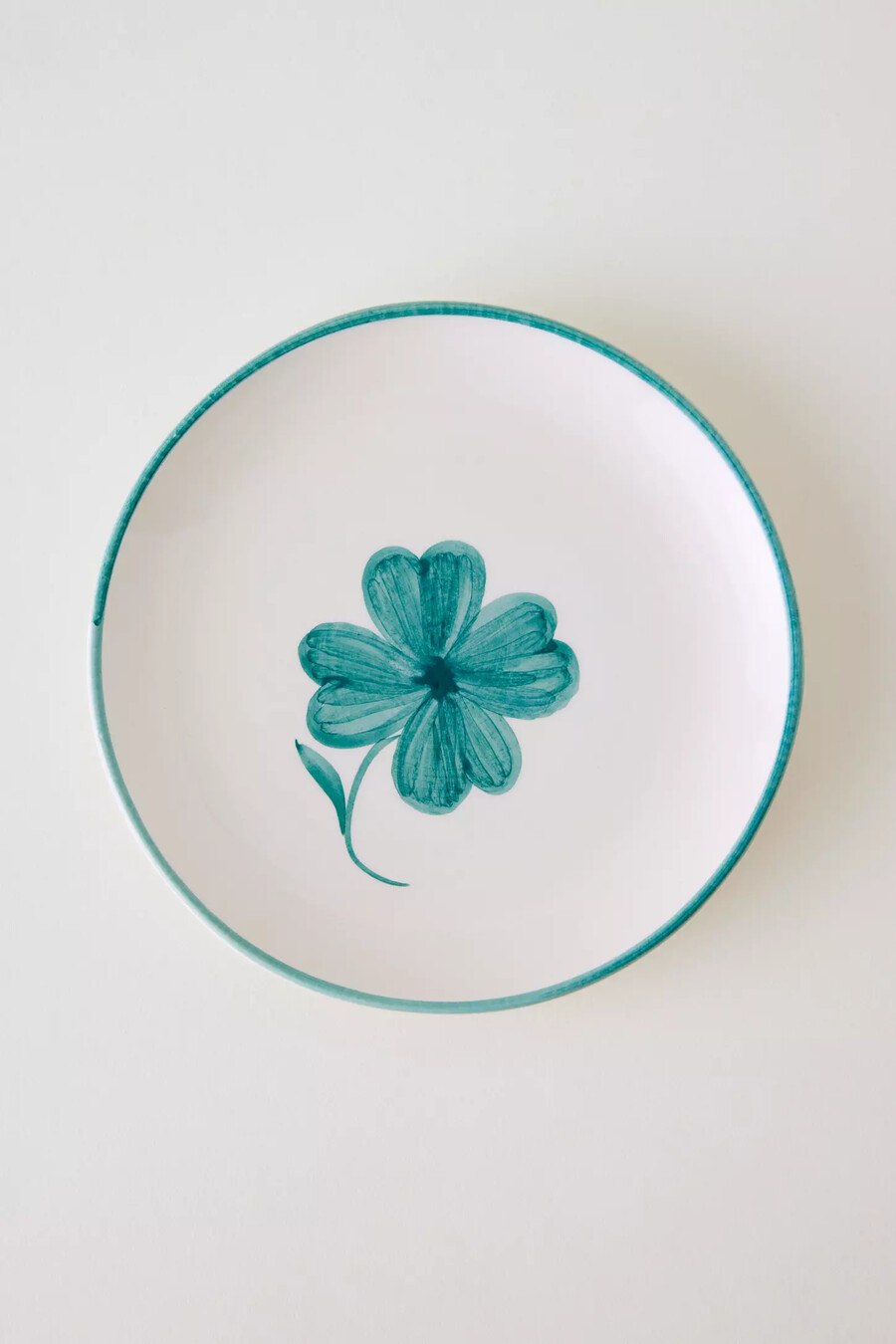 anna nina shamrock desserttallrik