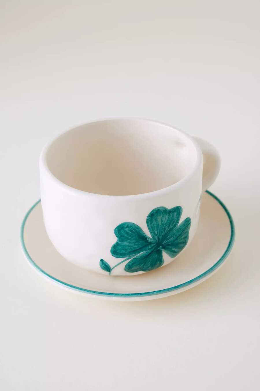 anna nina shamrock desserttallrik