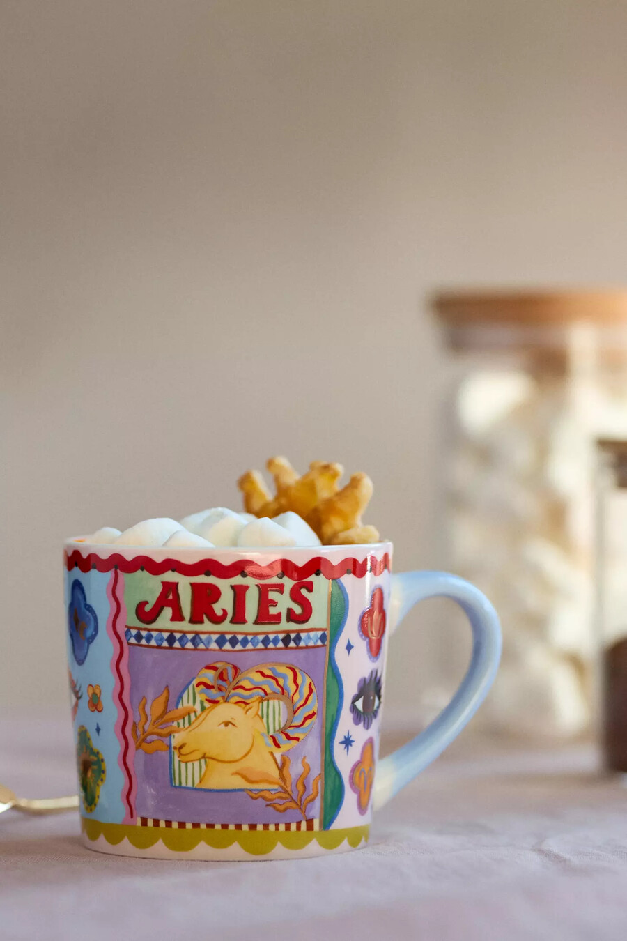 eleanor bowmer zodiac china-mugg