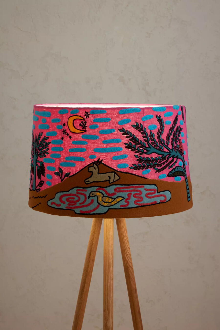 applikation imagined world lampskärm