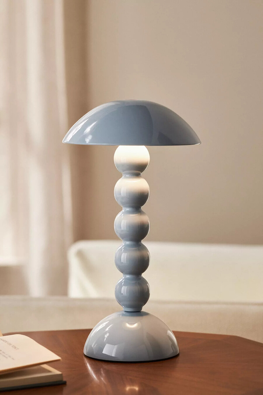 addison ross bobbin led sladdlös uppladdningsbar bordslampa