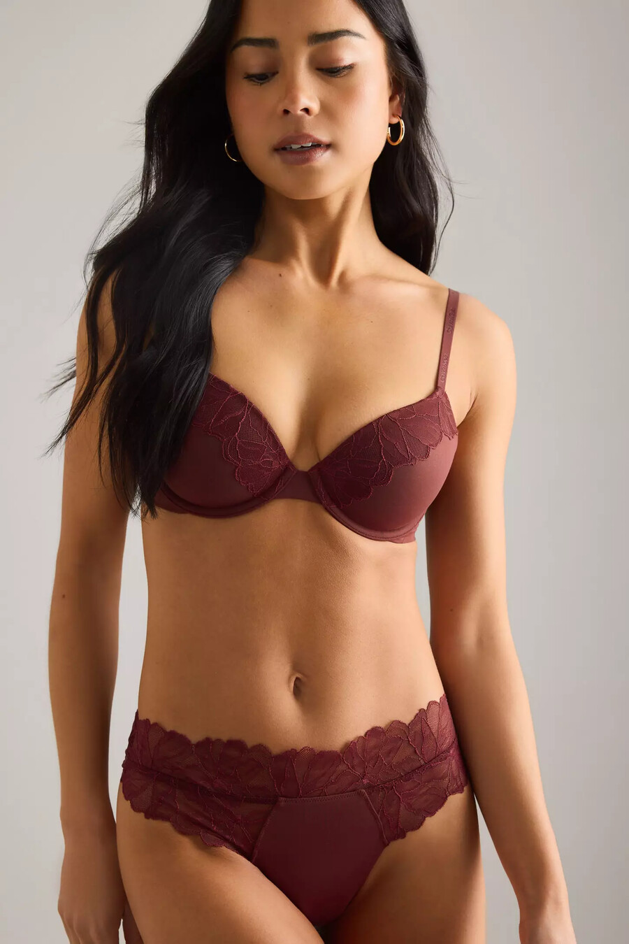 calvin klein perfect fit spets thong