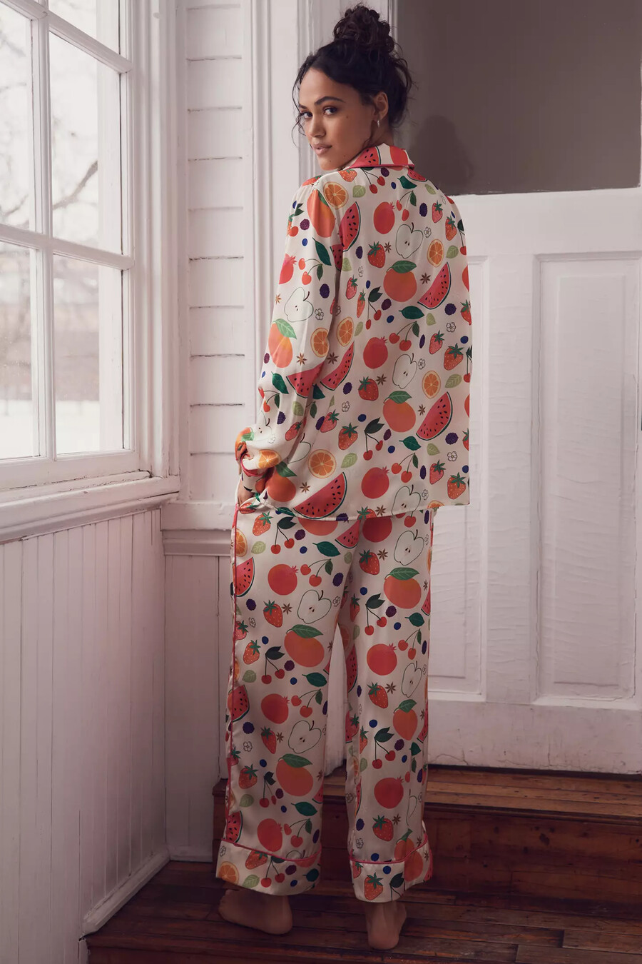 karen mabon juicy fruit långärmad pyjamas set