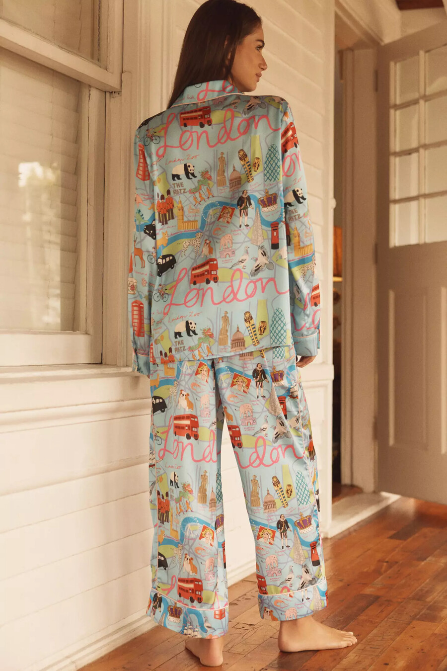 karen mabon långärmad city pyjamasset