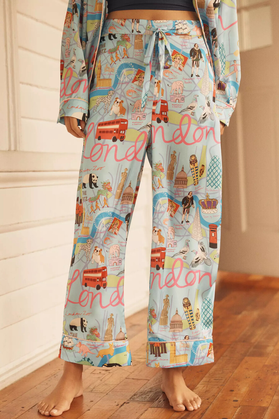 karen mabon långärmad city pyjamasset