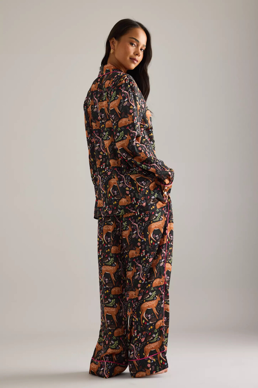 karen mabon flora och fawns lång pyjamas set