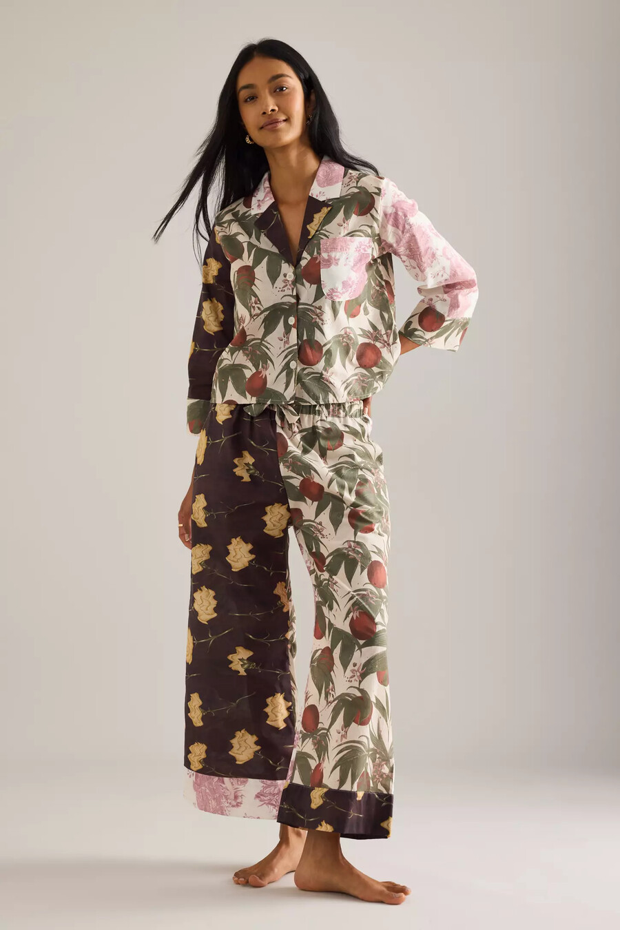 desmond dempsey renaissance boxy pyjamas set