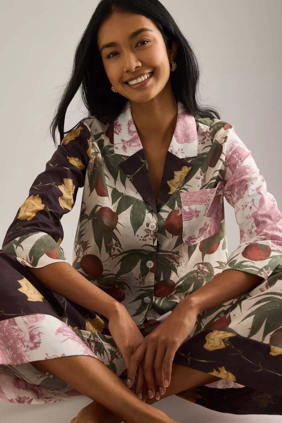 desmond dempsey renaissance boxy pyjamas set