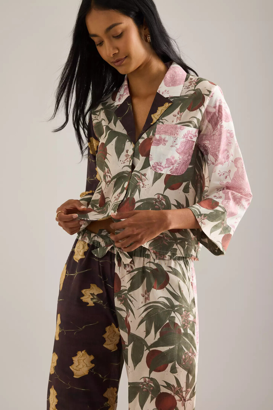 desmond dempsey renaissance boxy pyjamas set