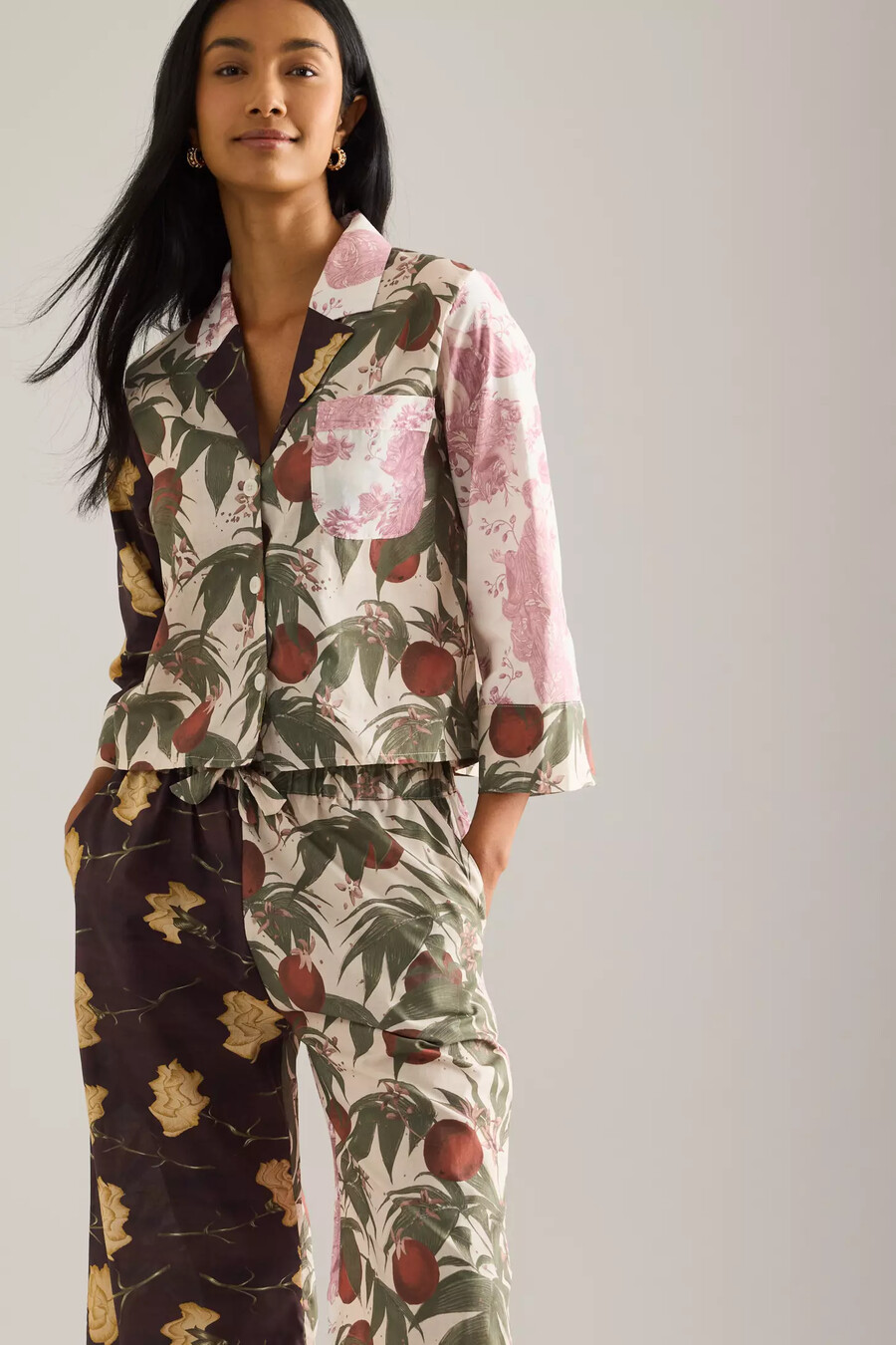 desmond dempsey renaissance boxy pyjamas set
