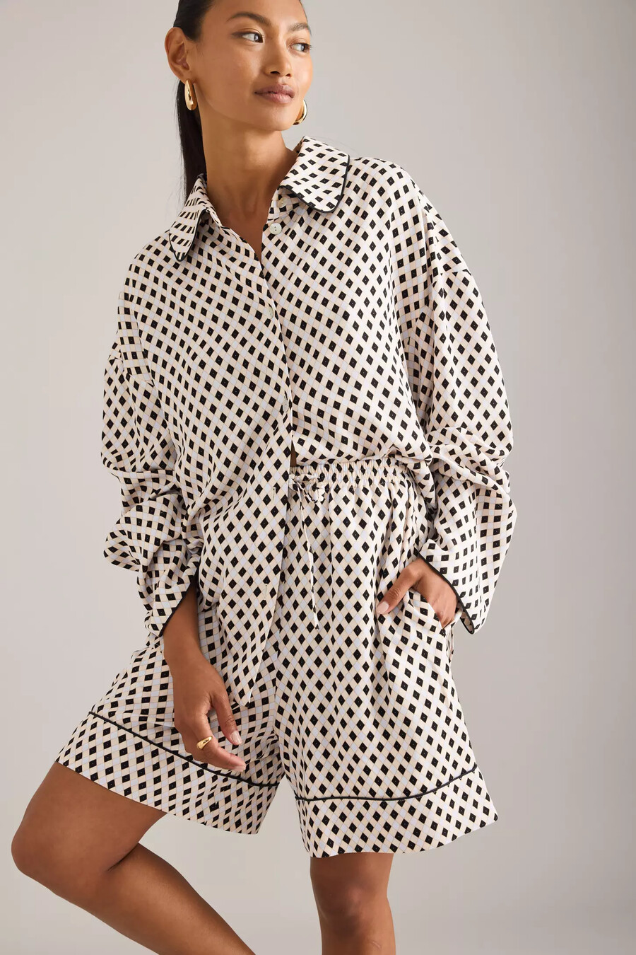 sleeper pastelfärgad överdimensionerad pyjamas