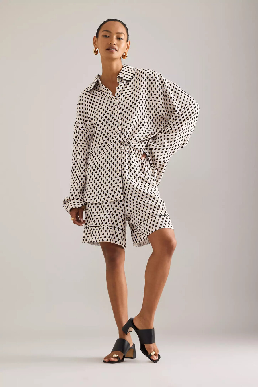 sleeper pastelfärgad överdimensionerad pyjamas