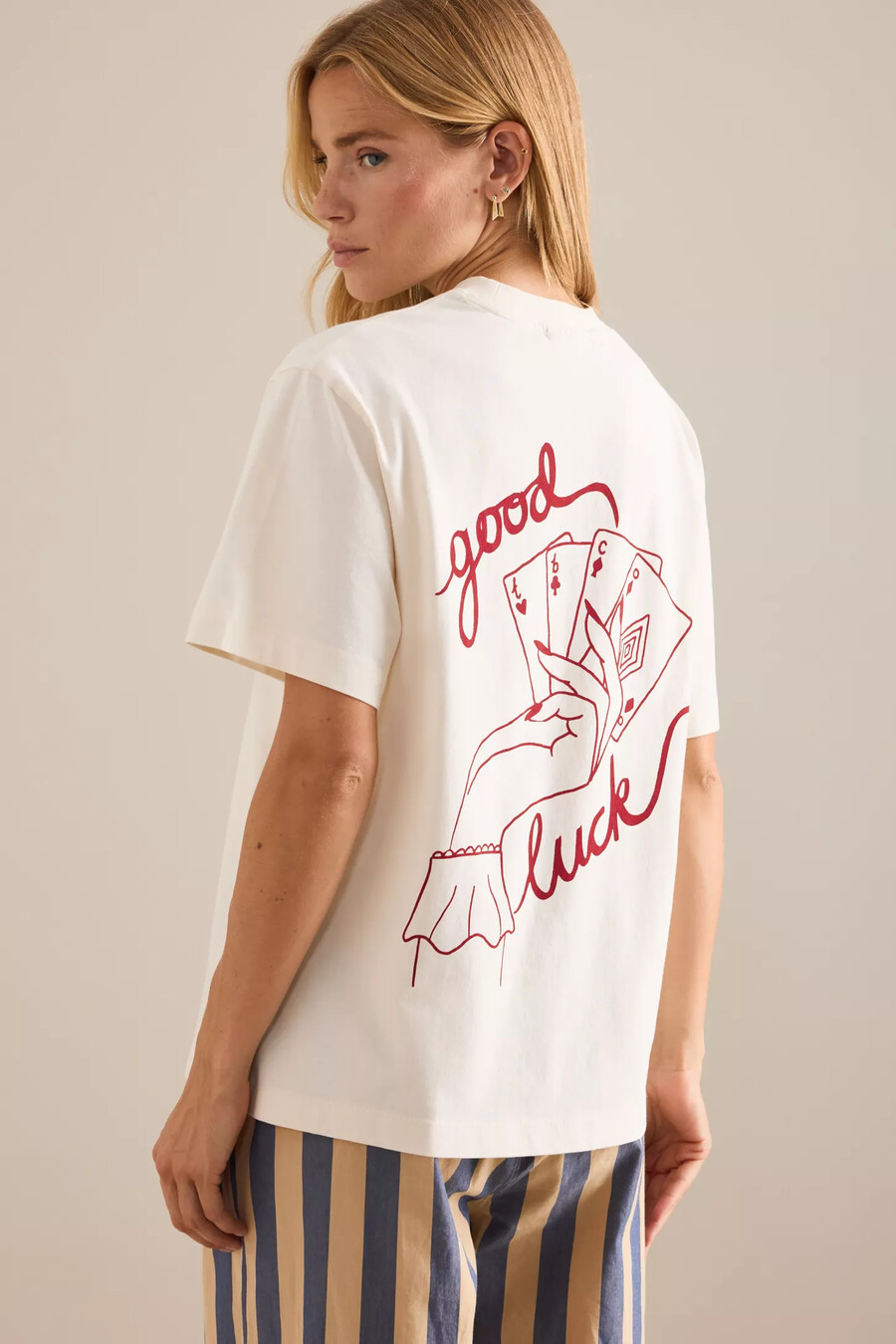tbco lycka till grafisk t-shirt