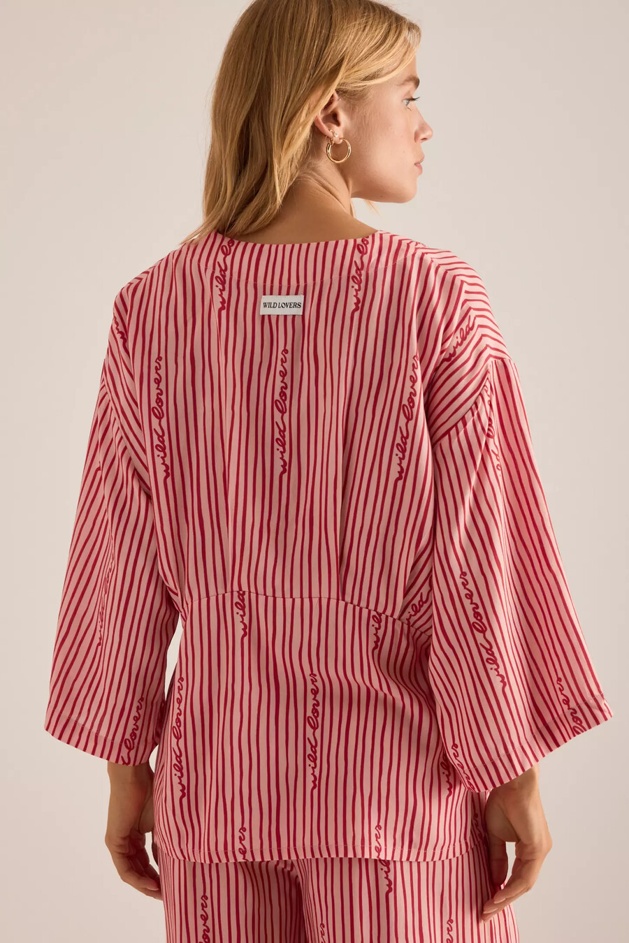 vilda älskare flor kimono