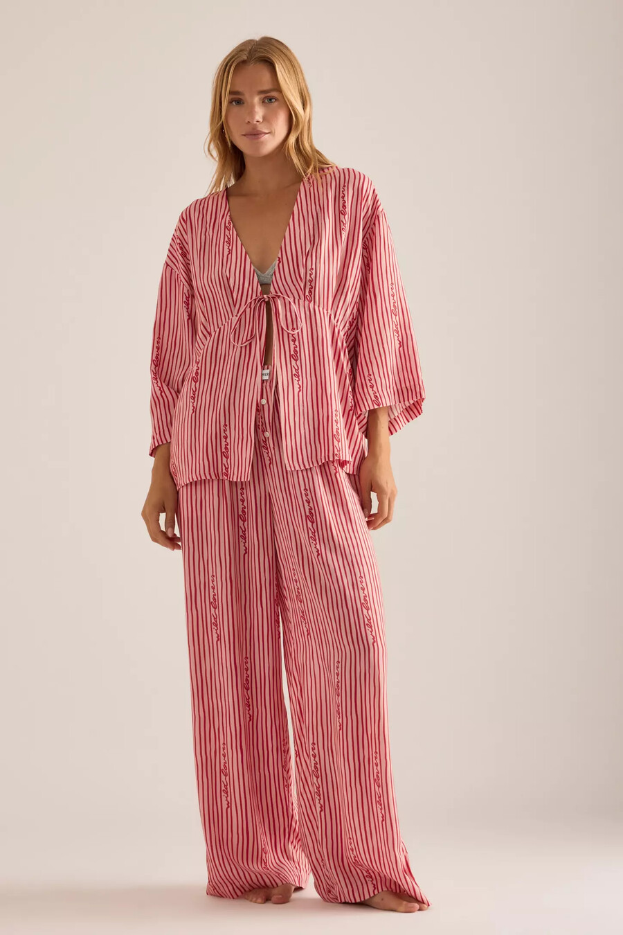 vilda älskare flor kimono