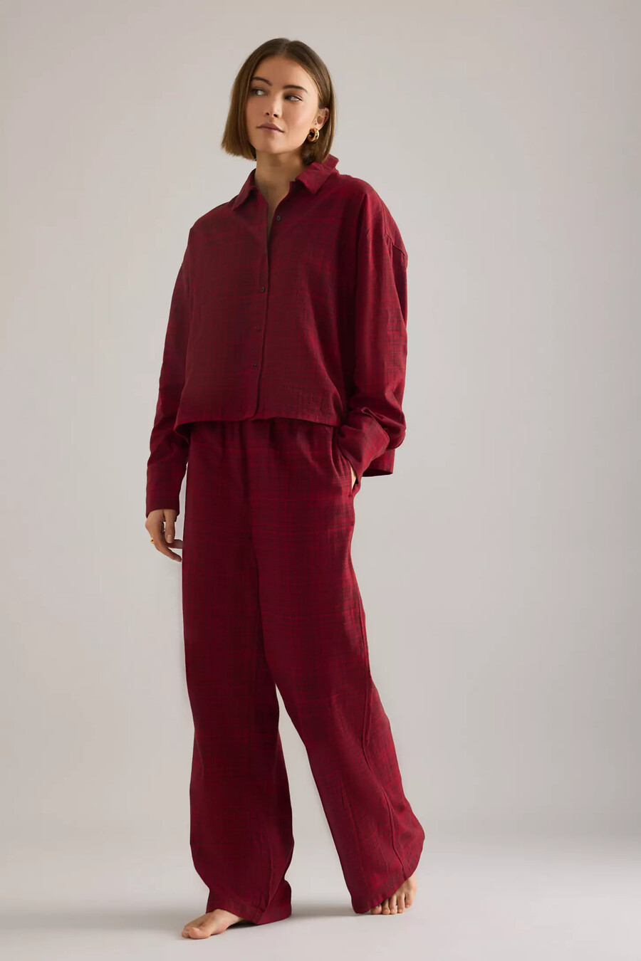 calvin klein flanellskjorta