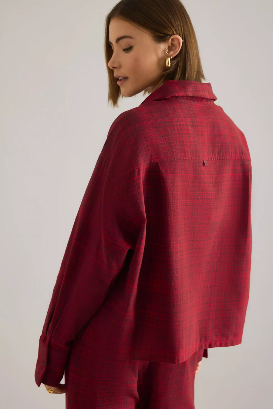 calvin klein flanellskjorta