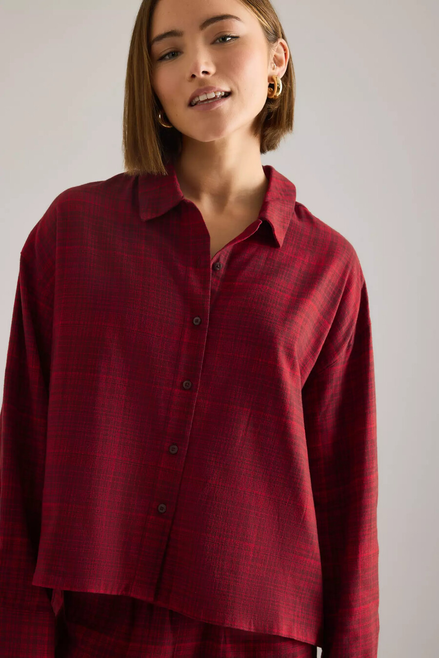 calvin klein flanellskjorta