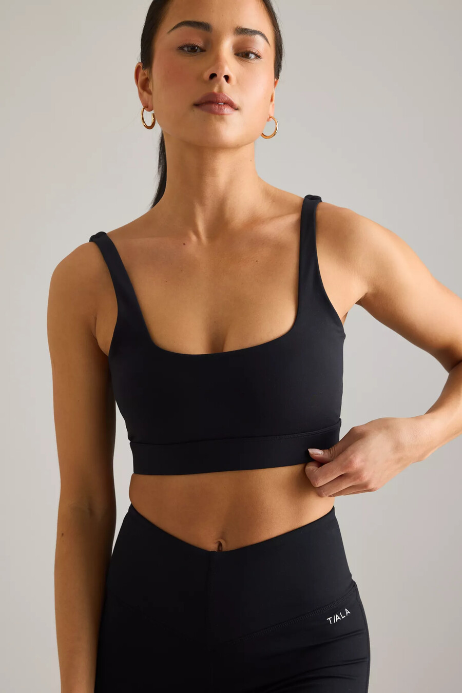 tala dayflex sport-bh med fyrkantig halsringning