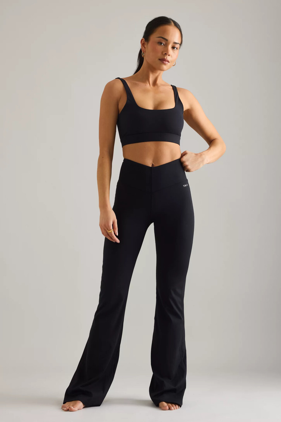 tala dayflex sport-bh med fyrkantig halsringning