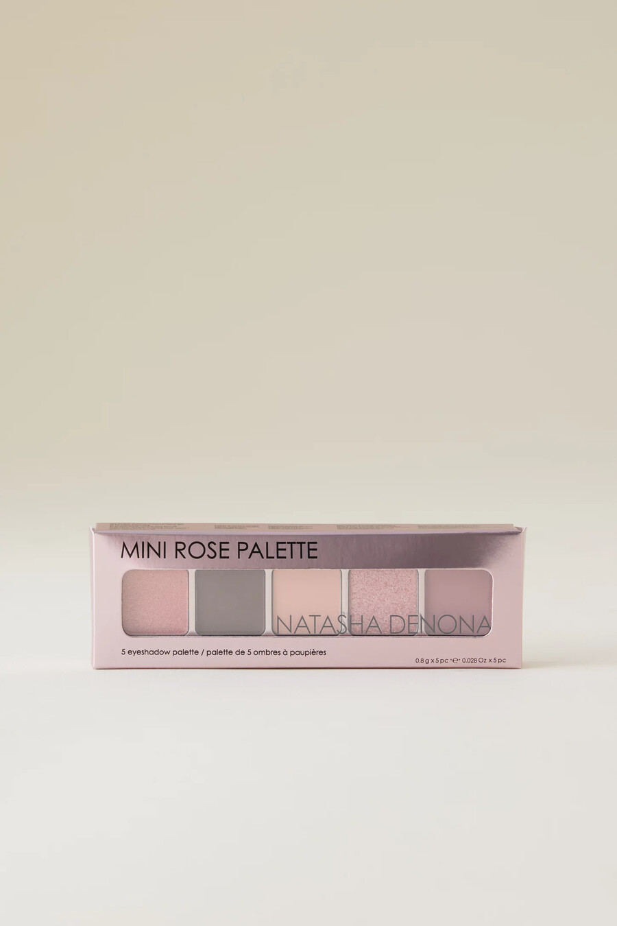 natasha denona mini rose ögonskuggspalett