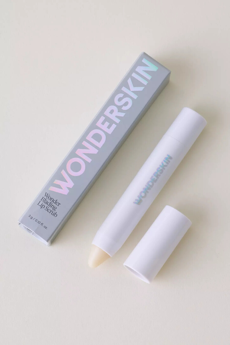 wonderskin 3-i-1 läppskrubb