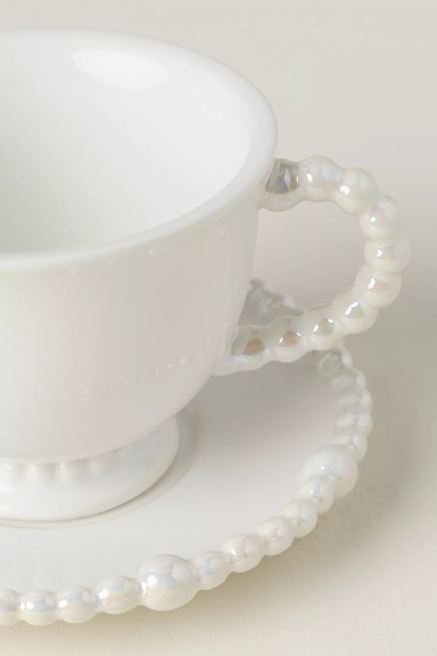 perla espressokopp och fat i stengods