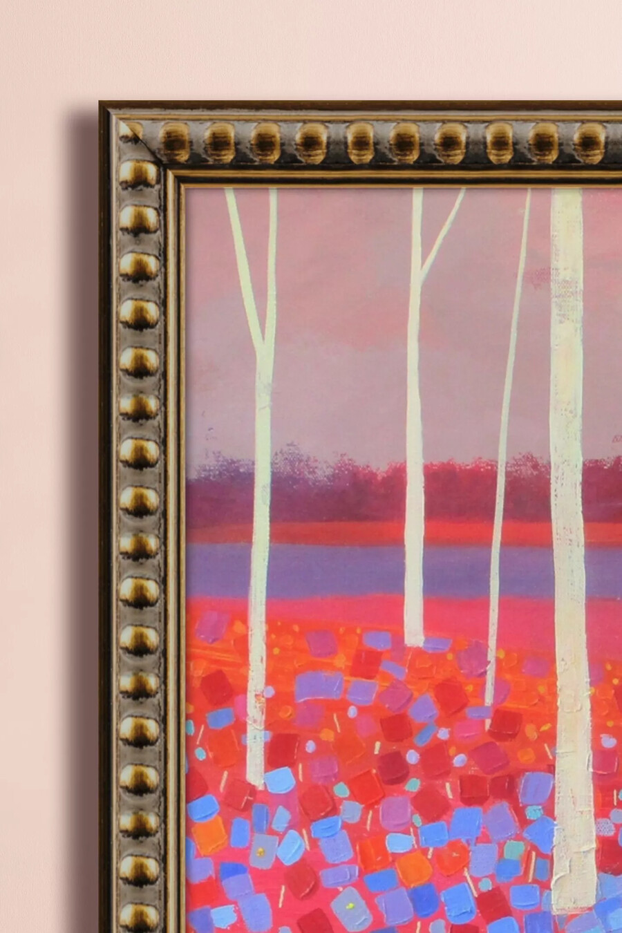 sunset poppies av giuliana lazzerini väggkonst