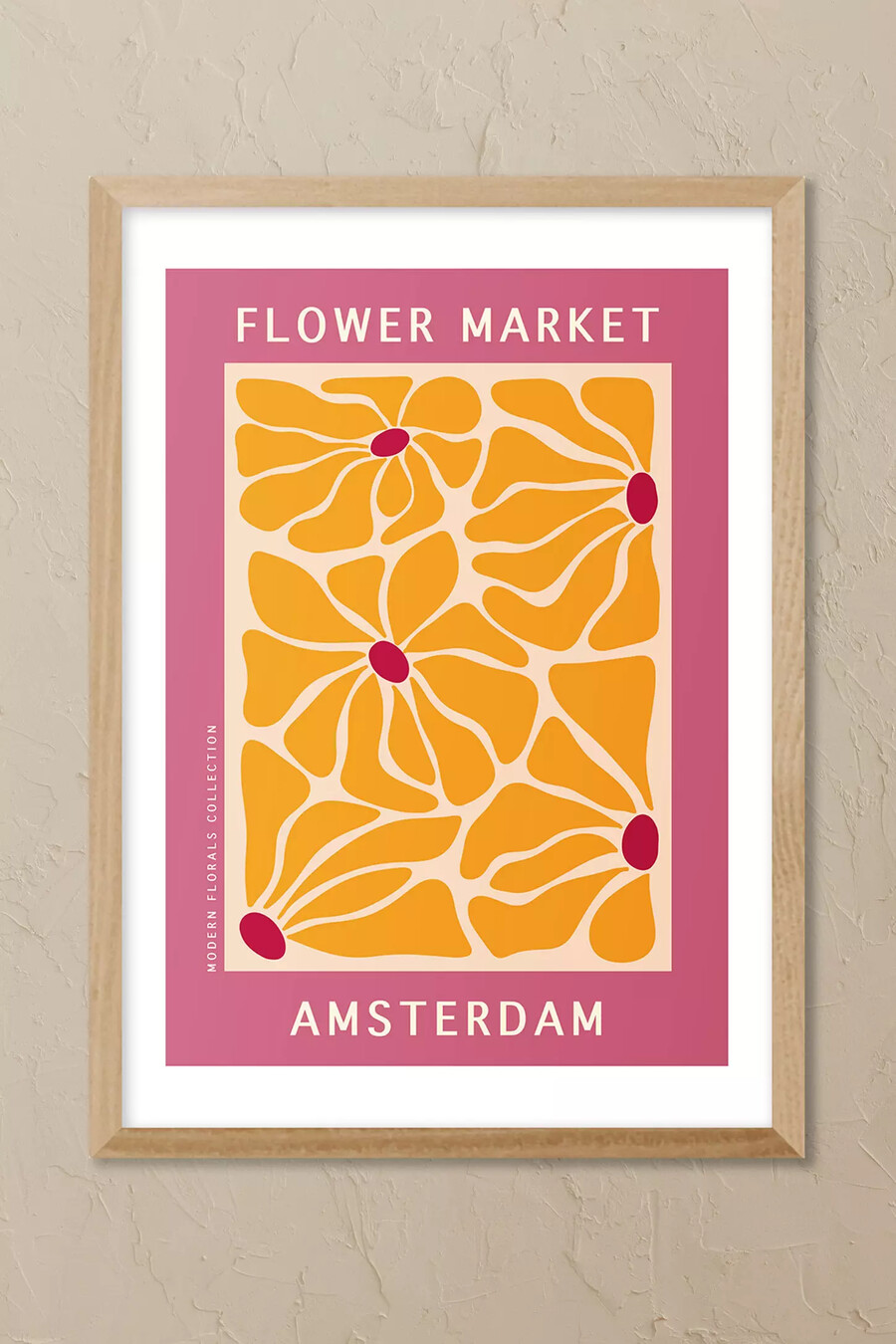 east end prints amsterdam blomstermarknad väggkonsttryck