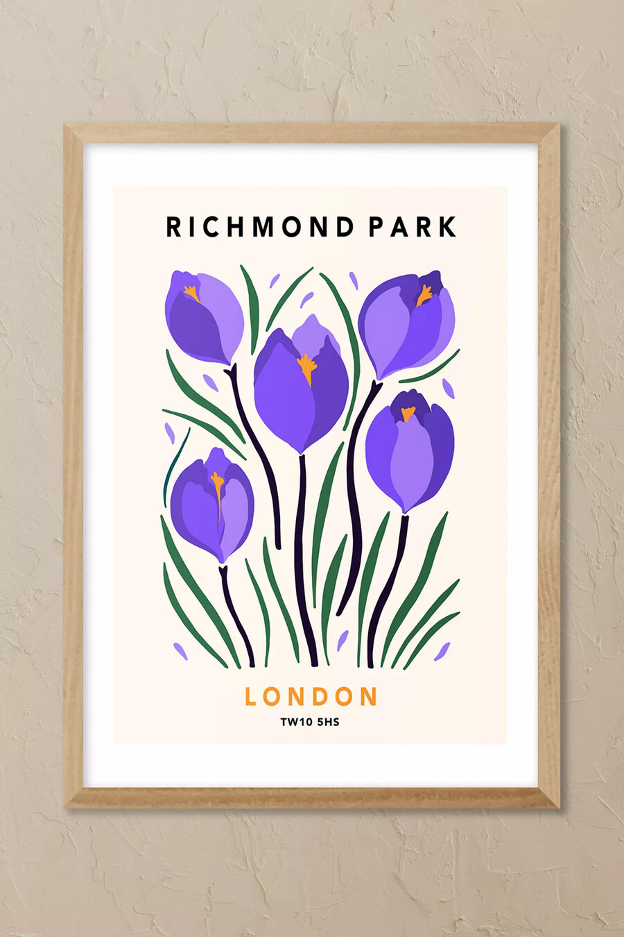 east end prints richmond park ii väggkonsttryck