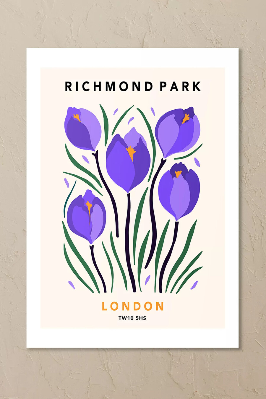 east end prints richmond park ii väggkonsttryck