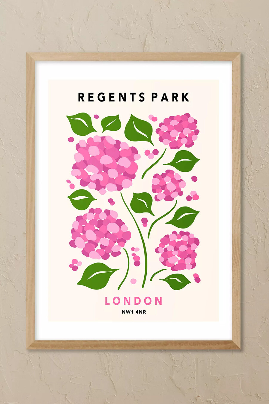 east end-tryck regents park ii-väggkonsttryck