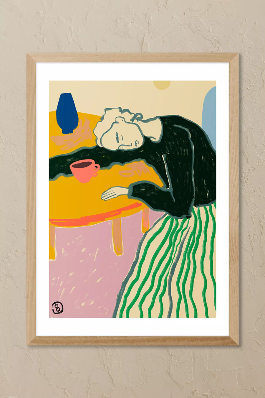 east end prints motherhood inramad väggkonst