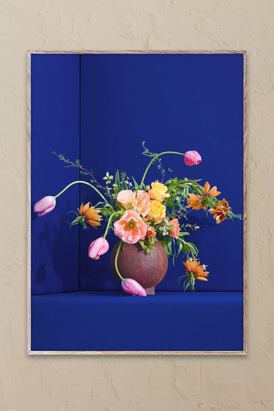 paper collective blomst 01 väggkonsttryck