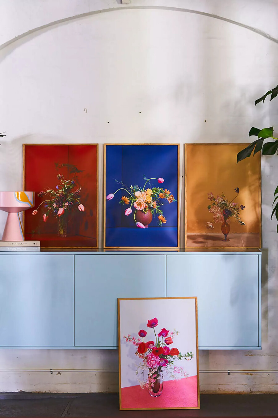 paper collective blomst 01 väggkonsttryck