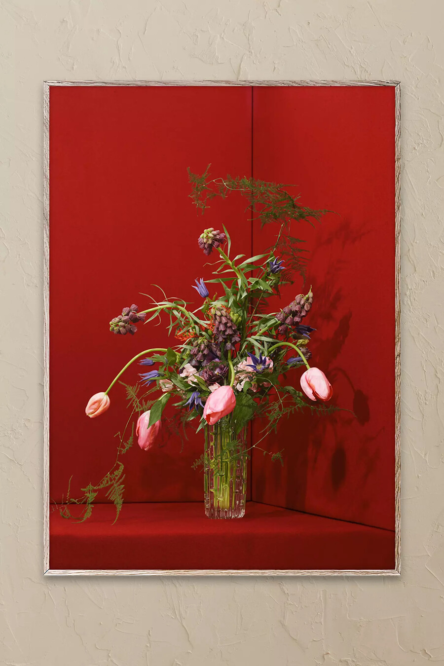 paper collective blomst 03 väggkonsttryck